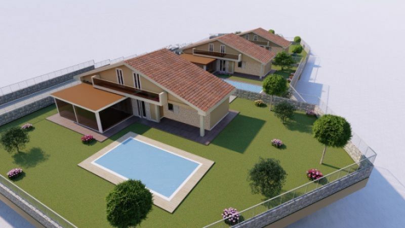 Ville con piscina - nuova costruzione - Viagrande (al confine con San Giovanni la Punta)