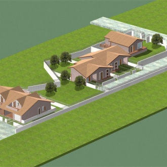 Villa bifamiliare di nuova costruzione Pedara - opzione 1